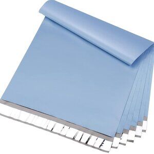 50 piece Polymailer set    25 10"x13" blue mailers + 25 label pockets